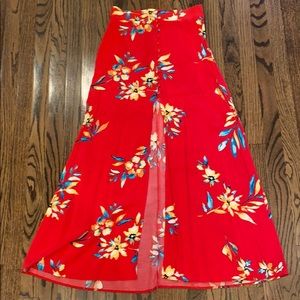Floral Maxi Skirt